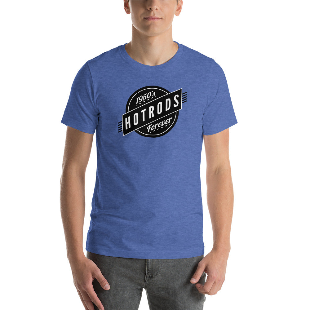 Unisex t-shirt Kukloso 1950's Hot Rods Forever No 1 - Free Shipping