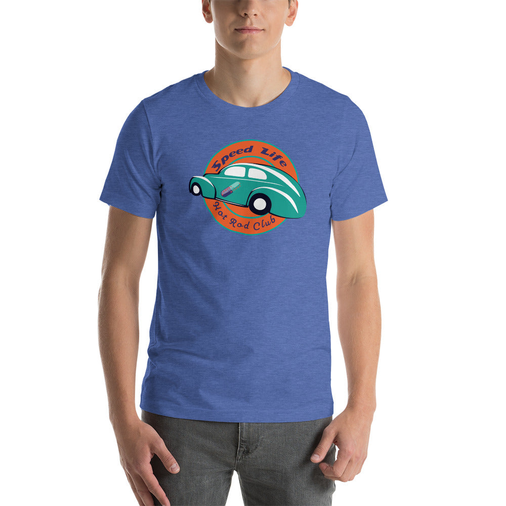 Unisex t-shirt Kukloso 'Speed Life' Hot Rod Club - Free Shipping