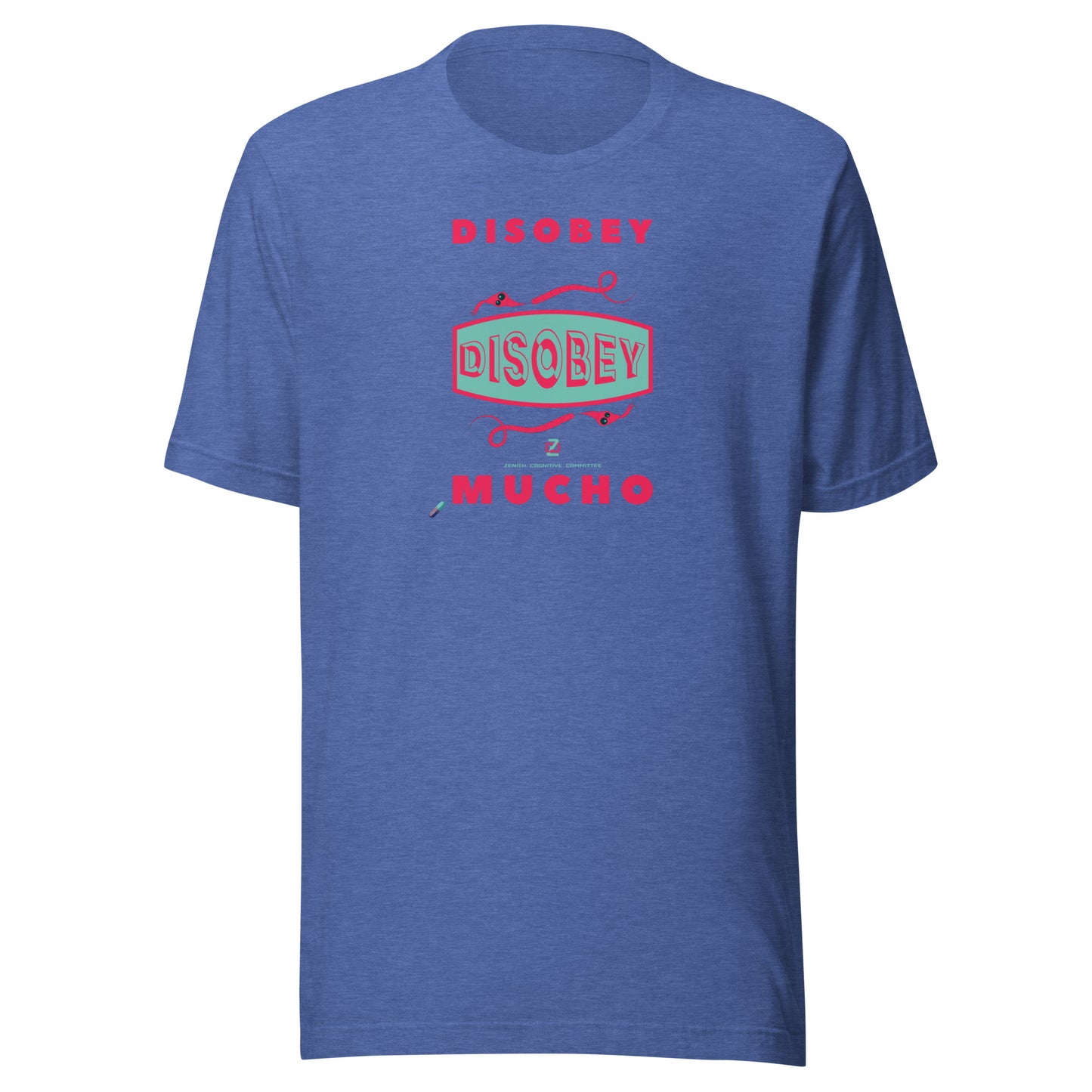 Unisex t-shirt Kukloso Disobey Mucho Logo - Free Shipping