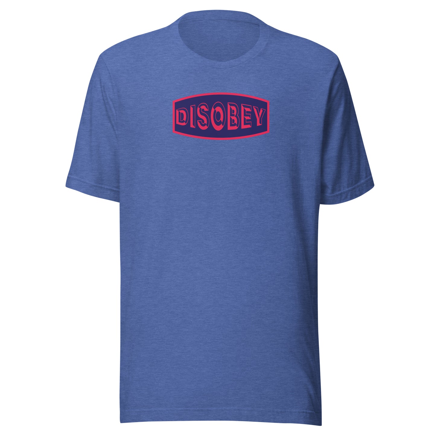 Unisex t-shirt Kukloso Disobey Navy/Dark Pink - Free Shipping