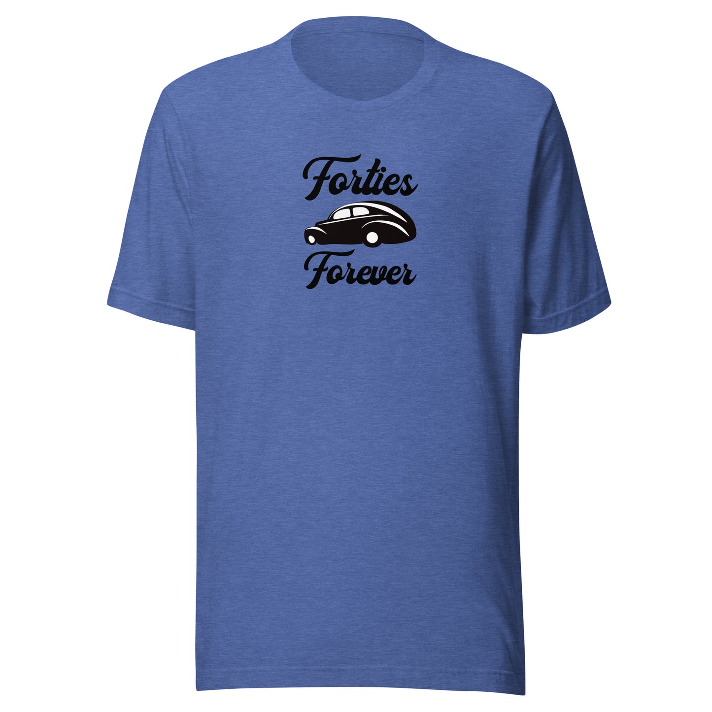 Unisex t-shirt Kukloso Forties Forever Black - Free Shipping