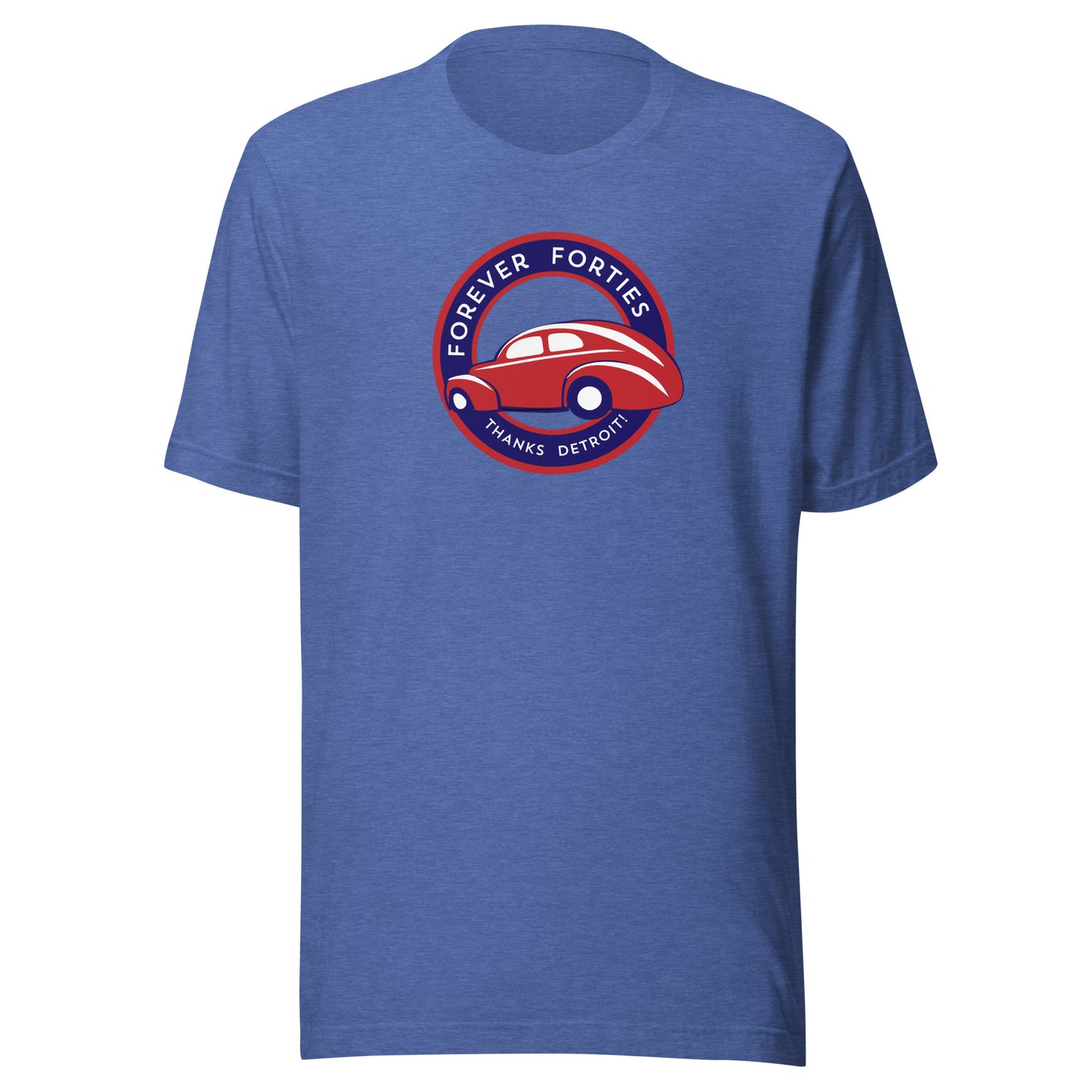 Unisex t-shirt Kukloso Thanks Detroit Red - Free Shipping