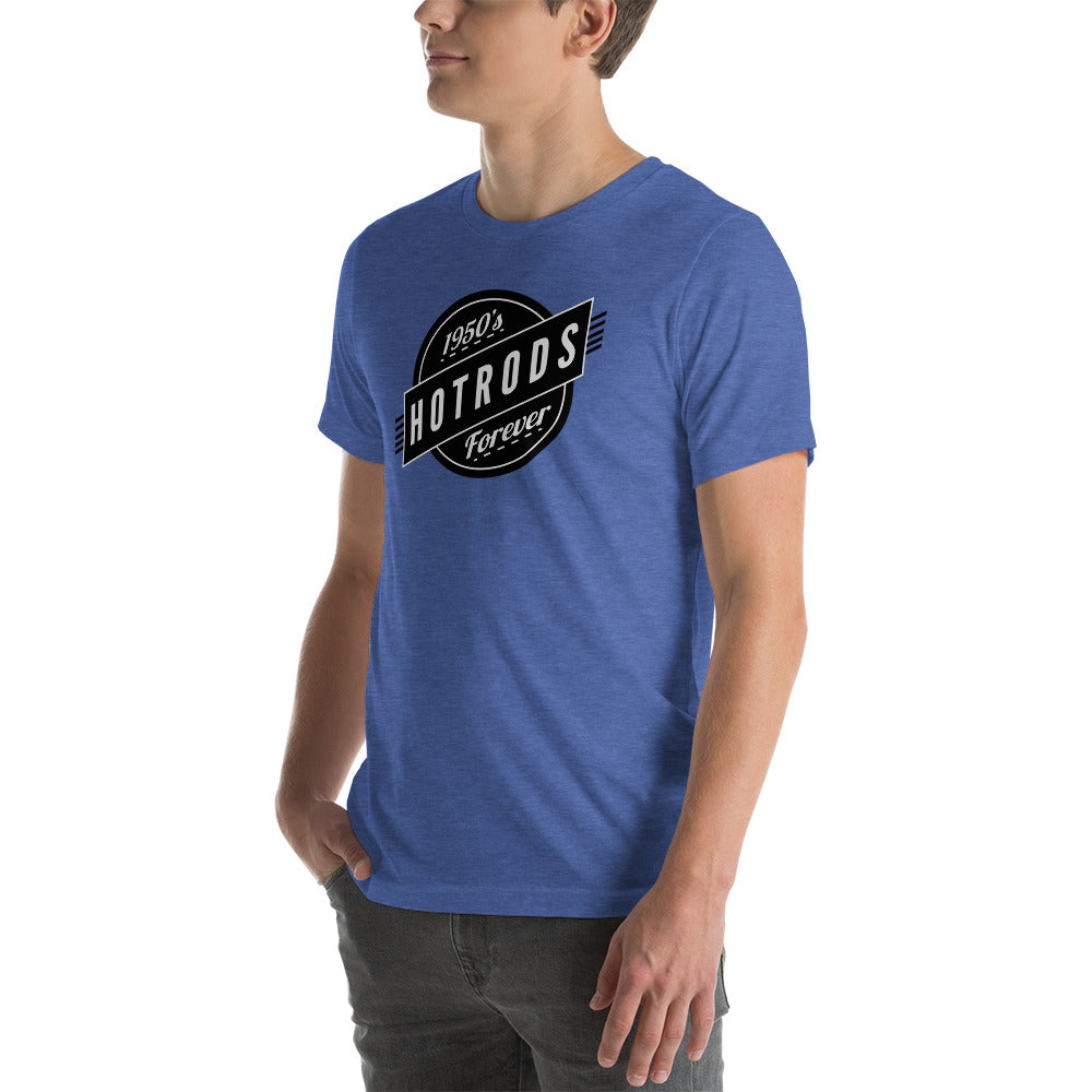 Unisex t-shirt Kukloso 1950's Hot Rods Forever No 1 - Free Shipping