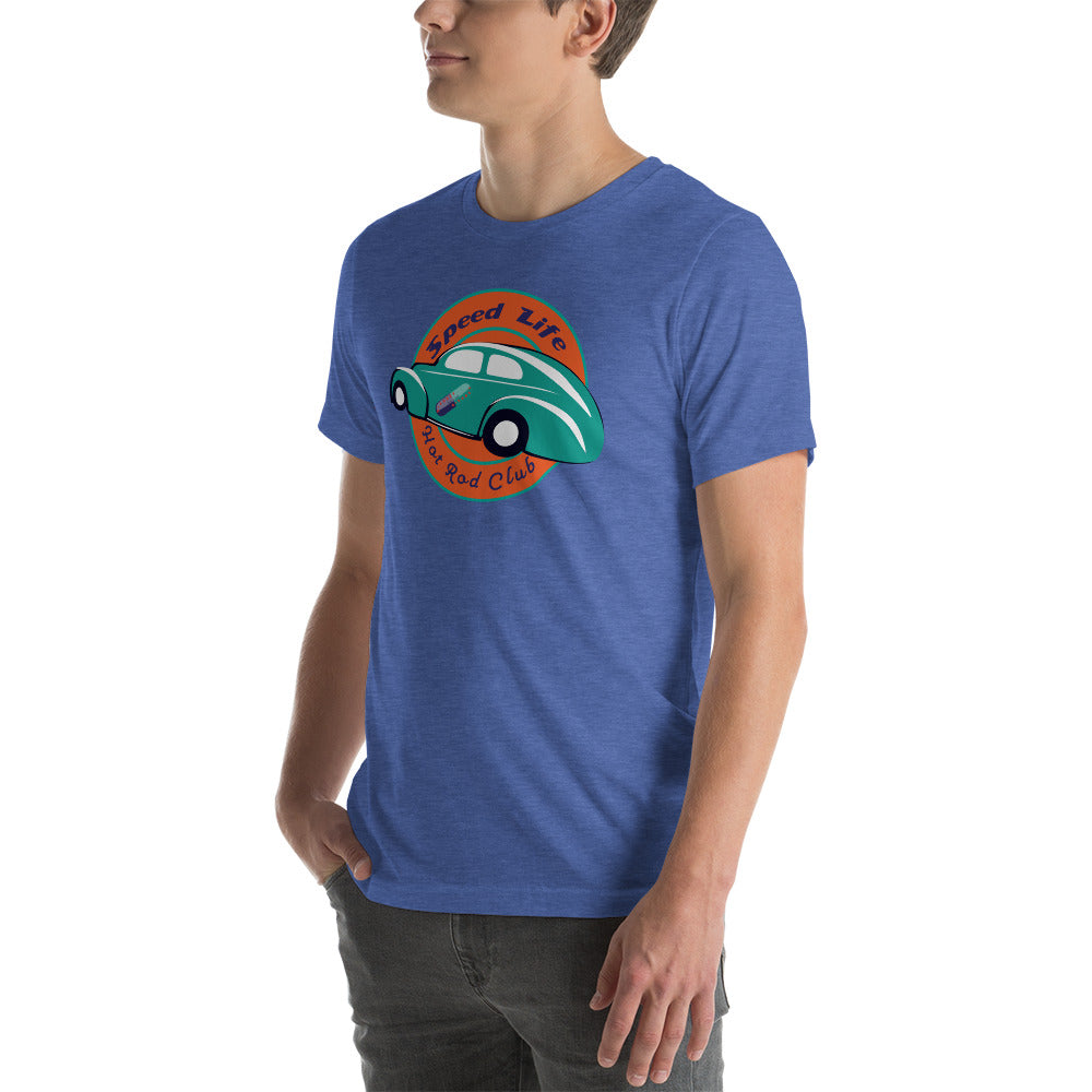 Unisex t-shirt Kukloso 'Speed Life' Hot Rod Club - Free Shipping
