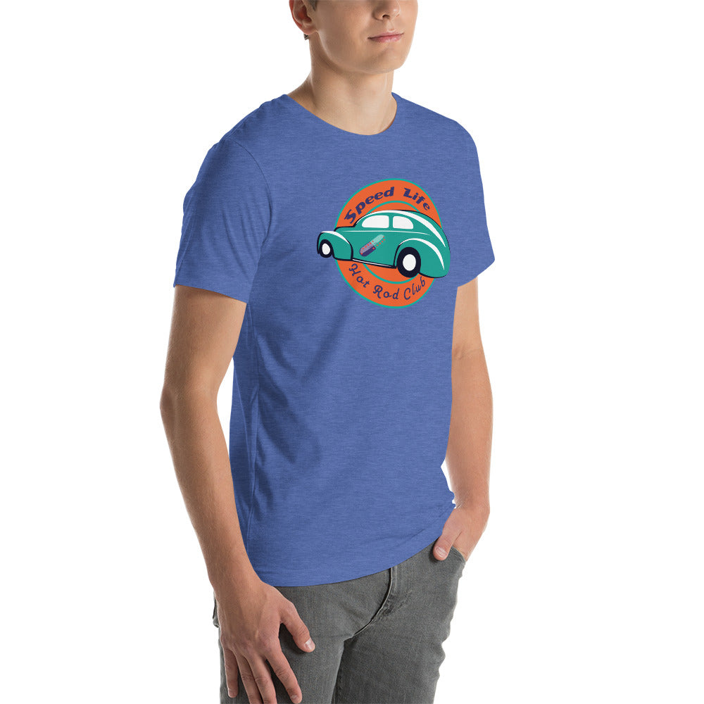 Unisex t-shirt Kukloso 'Speed Life' Hot Rod Club - Free Shipping