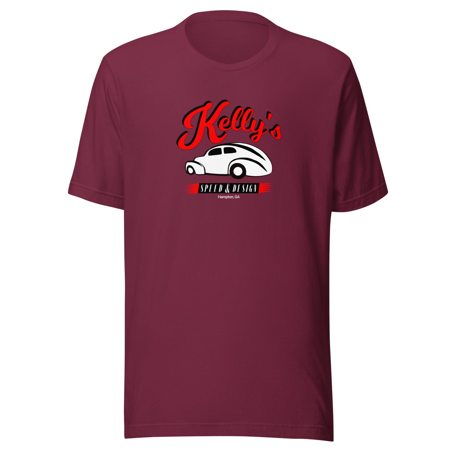 Unisex t-shirt Kukloso Kelly's Speed & Design Dark - Free Shipping