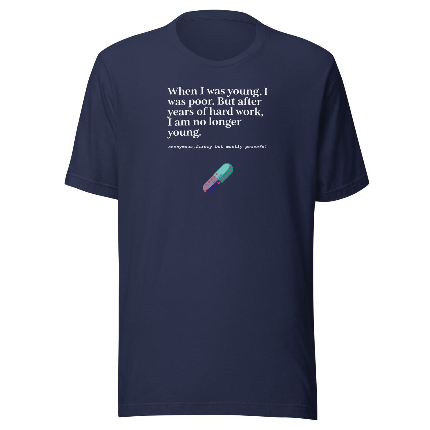 Unisex t-shirt Kukloso ' When I was young... ' Dark - Free Shipping