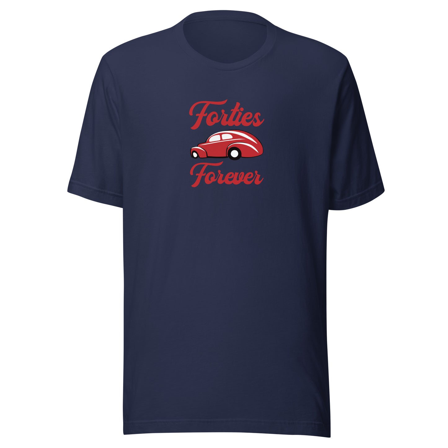 Unisex t-shirt Kukloso Forties Forever Red - Free Shipping