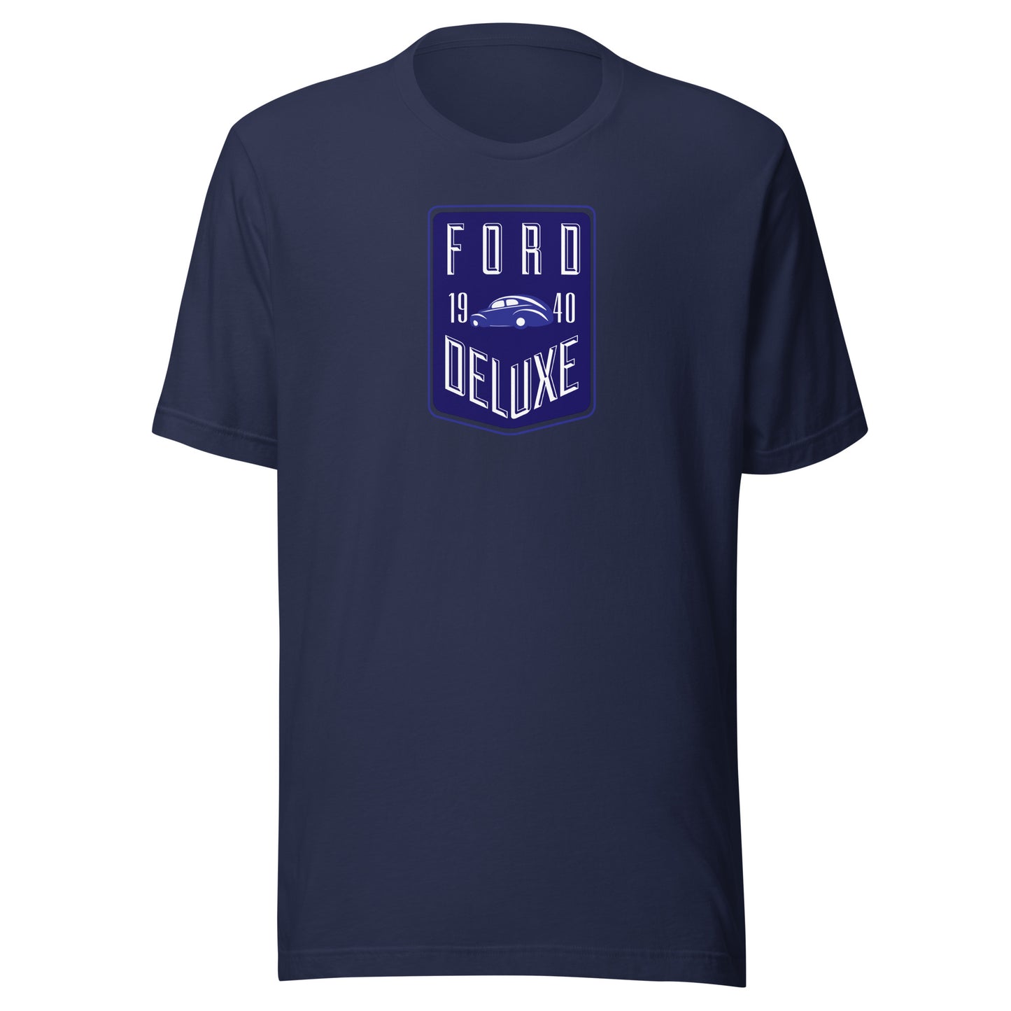 Unisex t-shirt Kukloso Ford Deluxe v Navy - Free Shipping