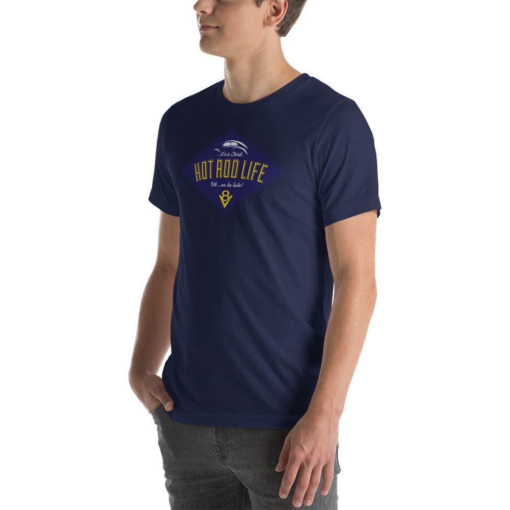 Unisex t-shirt Kukloso Hot Rod Life - Free Shipping