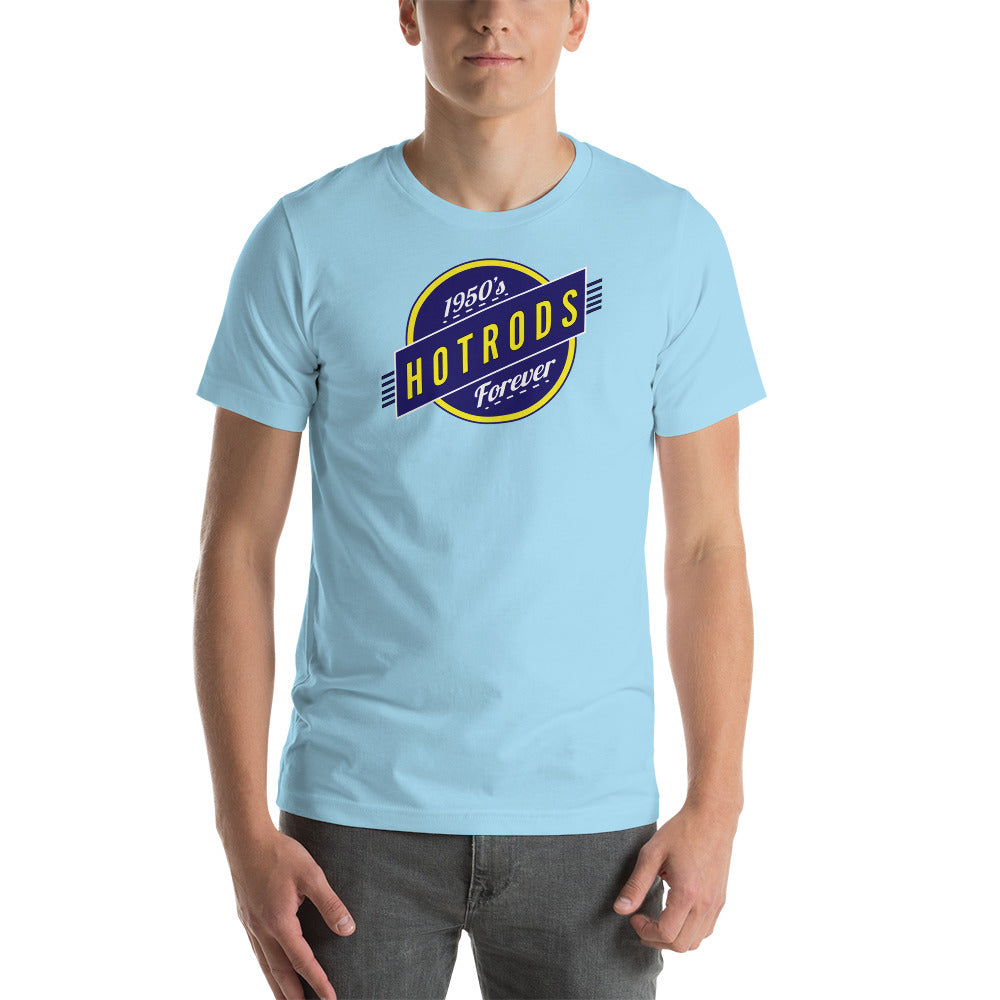 Unisex t-shirt Kukloso 1950's Hot Rods Forever No 2 - Free Shipping