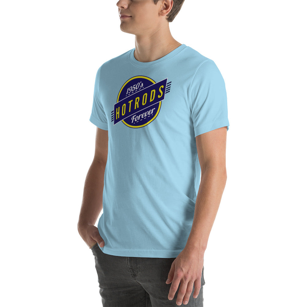 Unisex t-shirt Kukloso 1950's Hot Rods Forever No 2 - Free Shipping