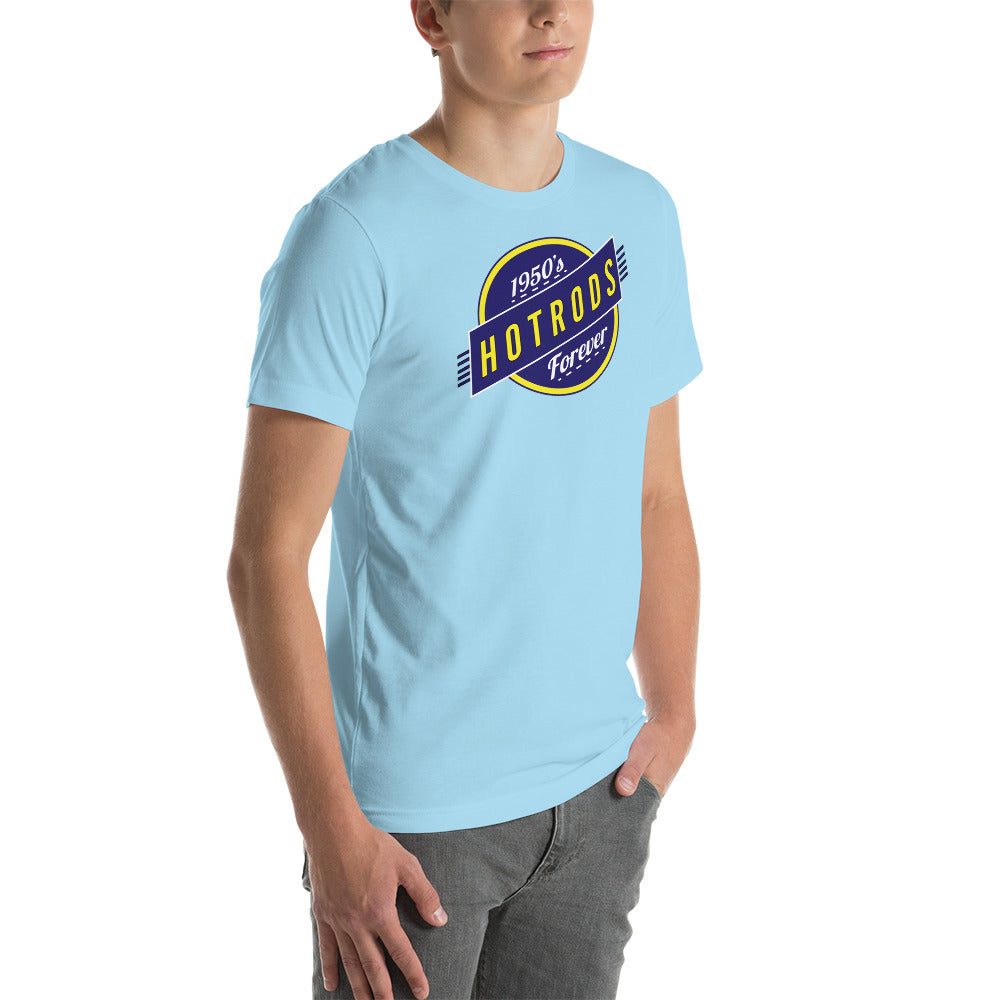 Unisex t-shirt Kukloso 1950's Hot Rods Forever No 2 - Free Shipping