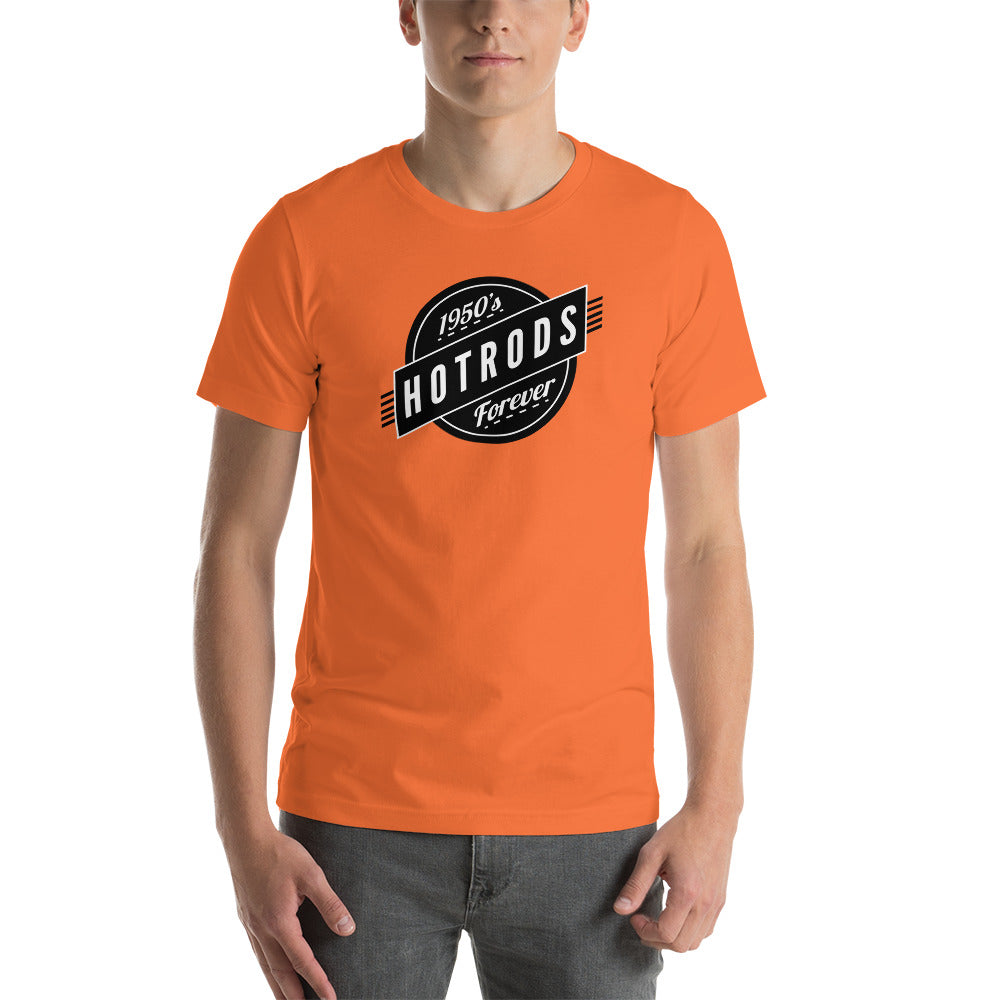 Unisex t-shirt Kukloso 1950's Hot Rods Forever No 1 - Free Shipping
