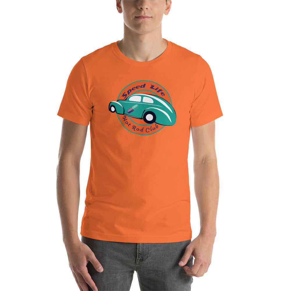 Unisex t-shirt Kukloso 'Speed Life' Hot Rod Club - Free Shipping