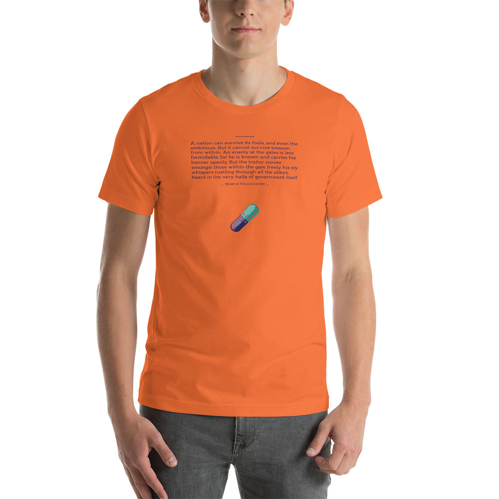 Unisex t-shirt Kukloso Disobey 'Cicero' Logo - Free Shipping