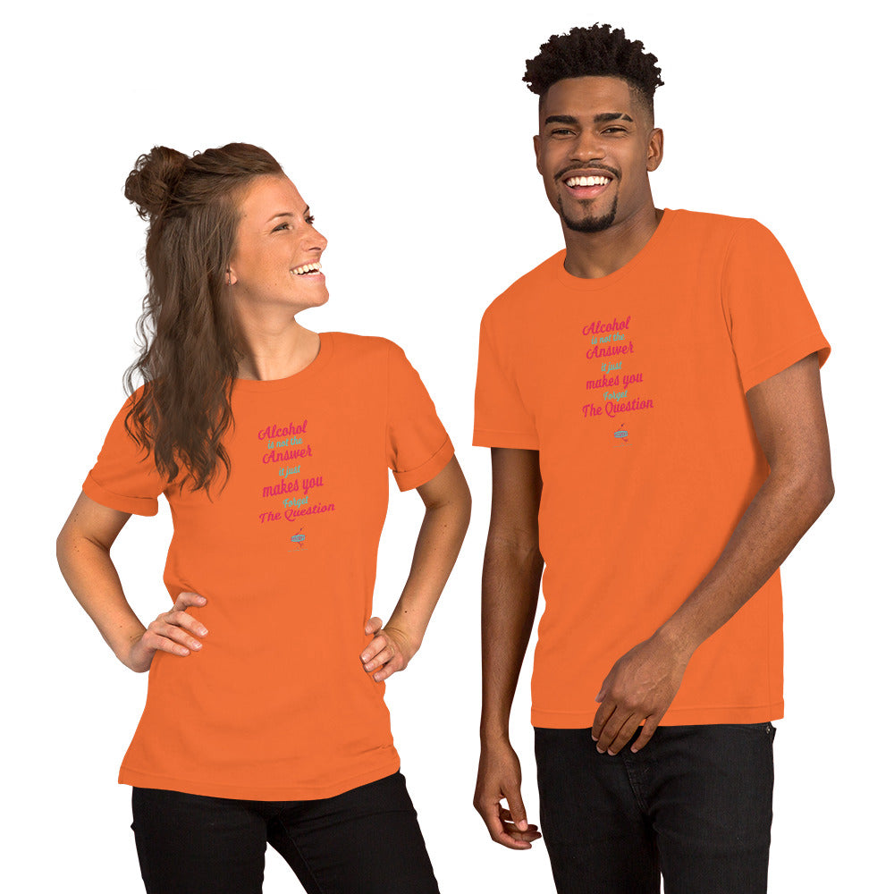 Unisex t-shirt Kukloso ' The Question ' - Free Shipping
