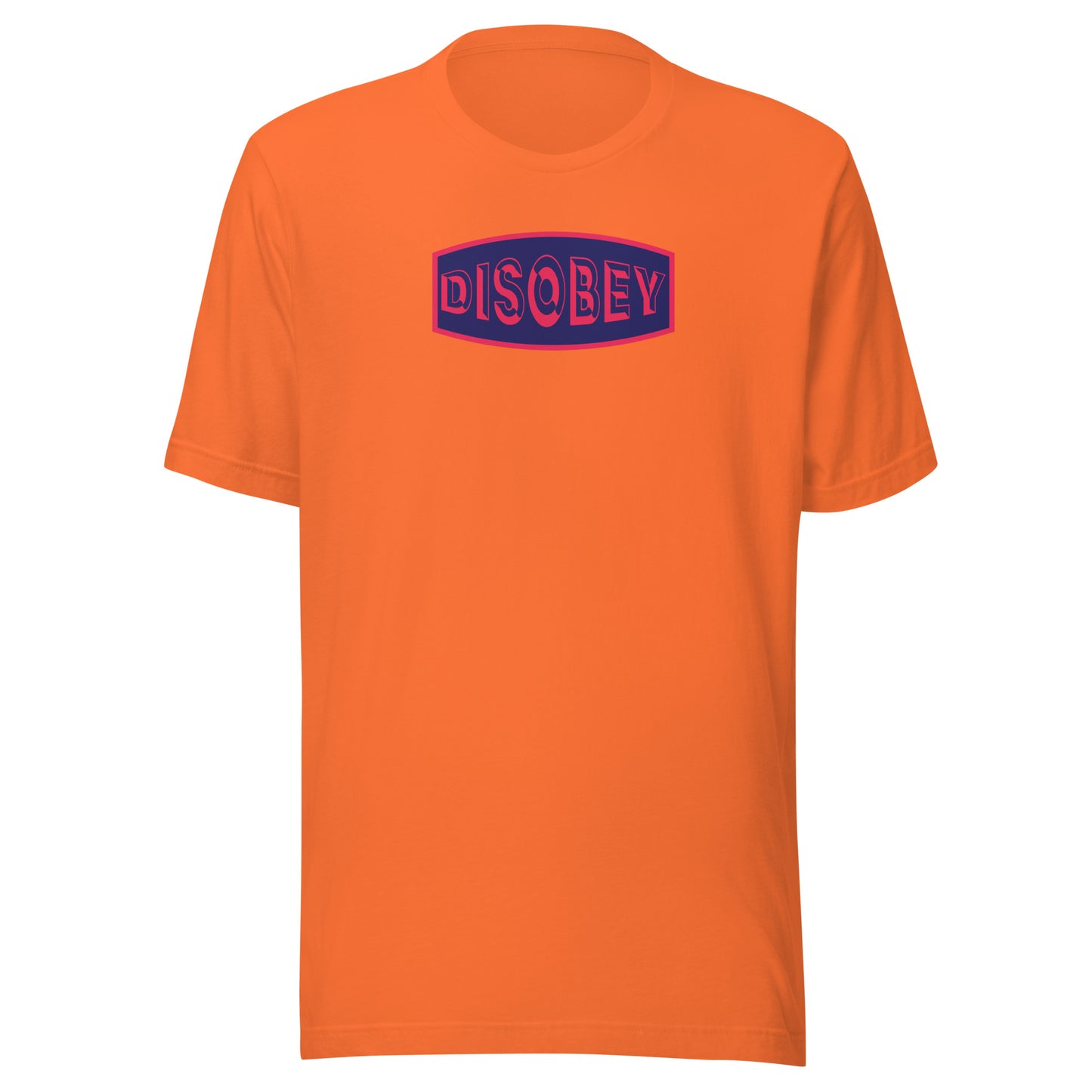 Unisex t-shirt Kukloso Disobey Navy/Dark Pink - Free Shipping