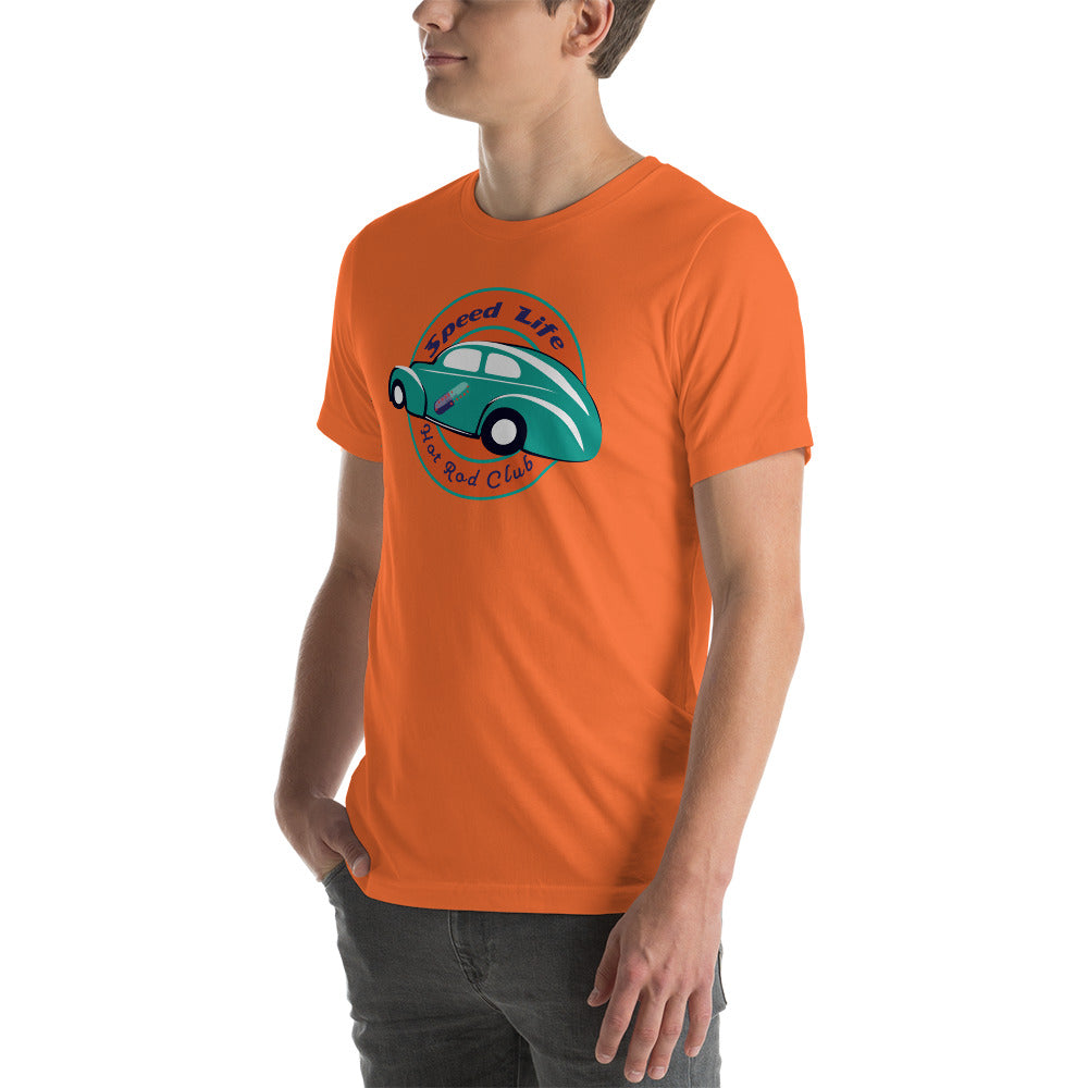 Unisex t-shirt Kukloso 'Speed Life' Hot Rod Club - Free Shipping