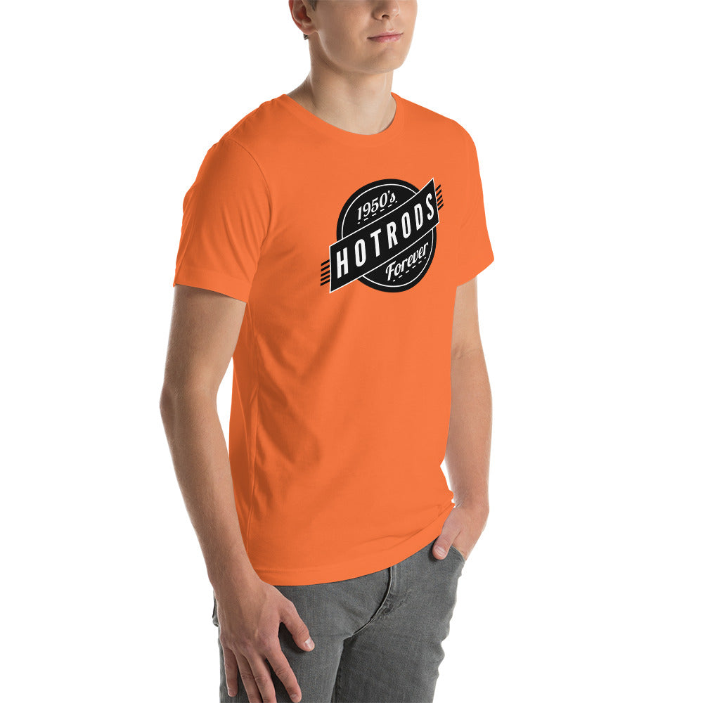 Unisex t-shirt Kukloso 1950's Hot Rods Forever No 1 - Free Shipping