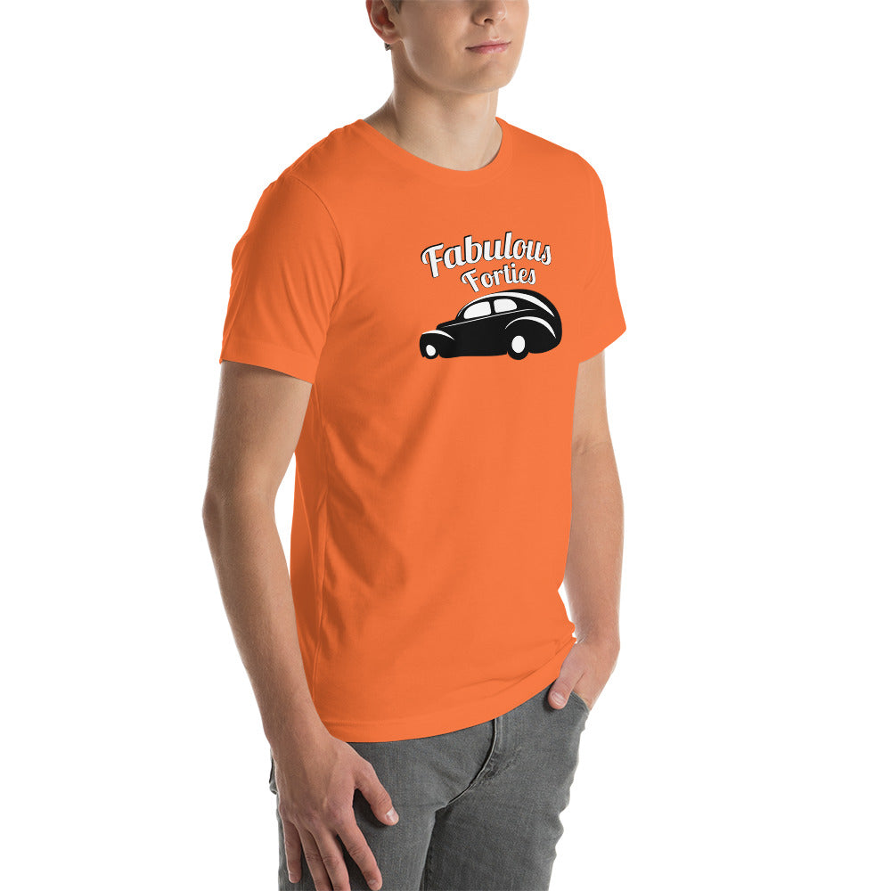 Unisex t-shirt Kukloso Fabulous Forties White - Free Shipping