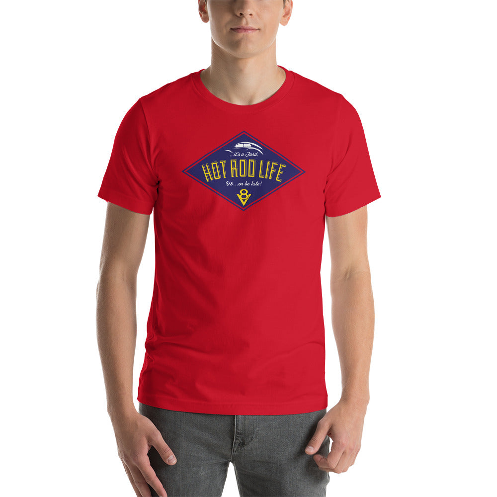 Unisex t-shirt Kukloso Hot Rod Life - Free Shipping