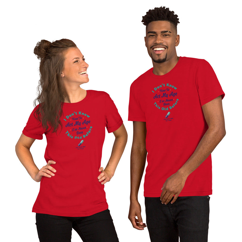 Unisex t-shirt Kukloso Disobey 'I don't know how...' Logo Light - Free Shipping