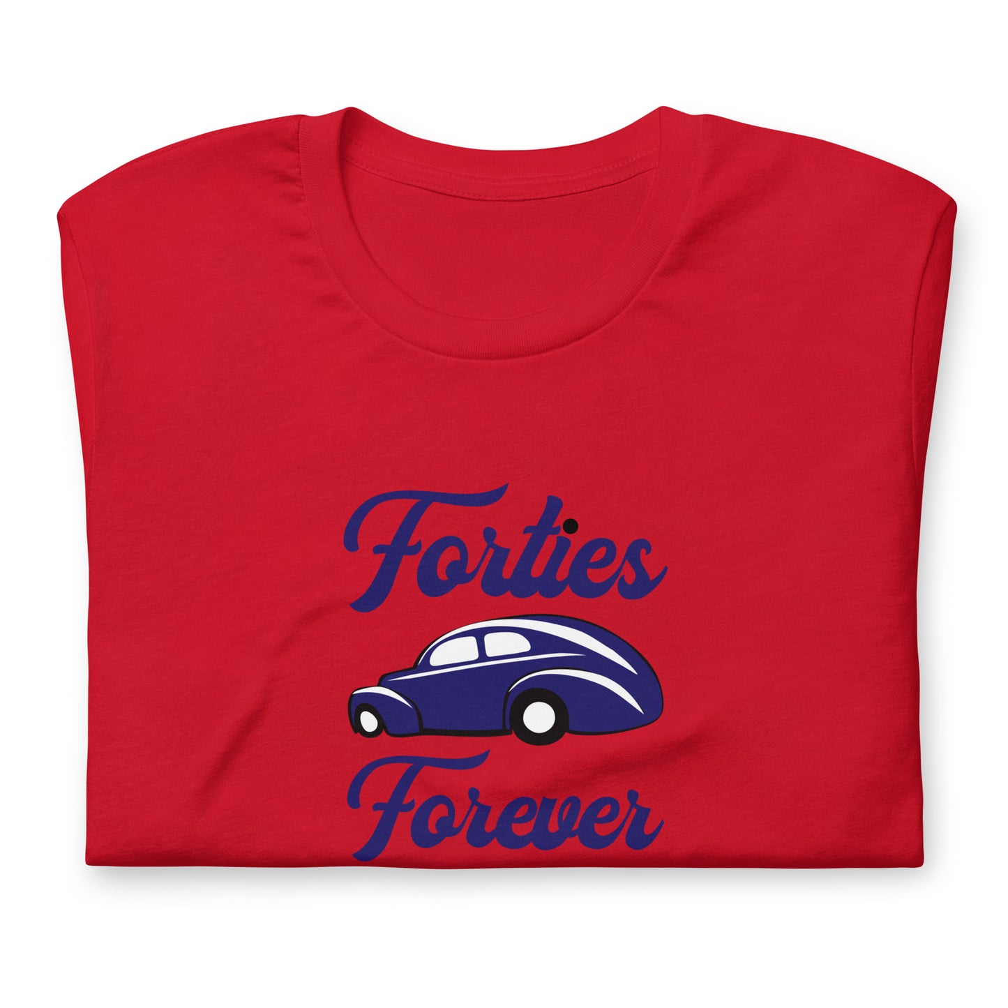 Unisex t-shirt Kukloso Forties Forever Navy - Free Shipping