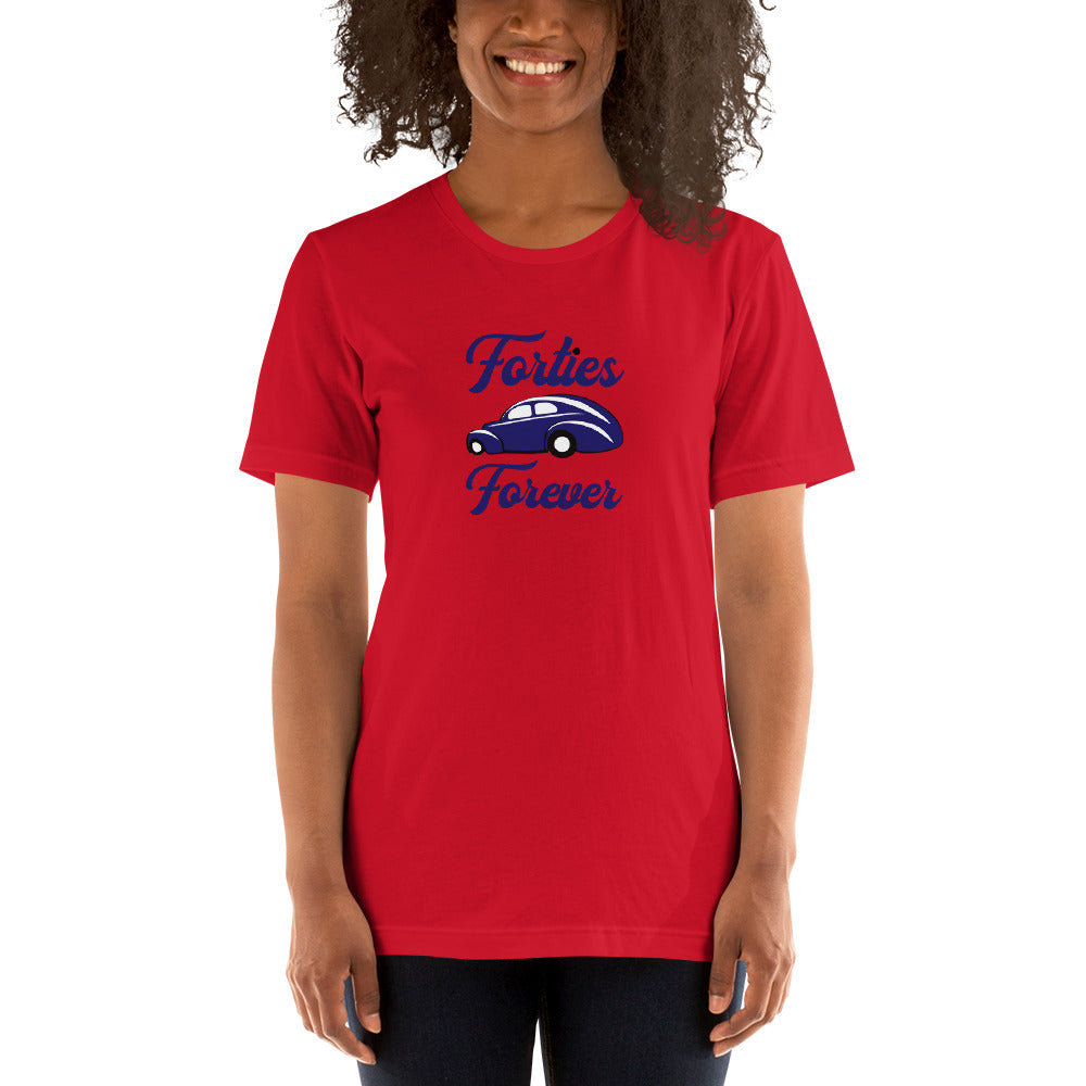 Unisex t-shirt Kukloso Forties Forever Navy - Free Shipping