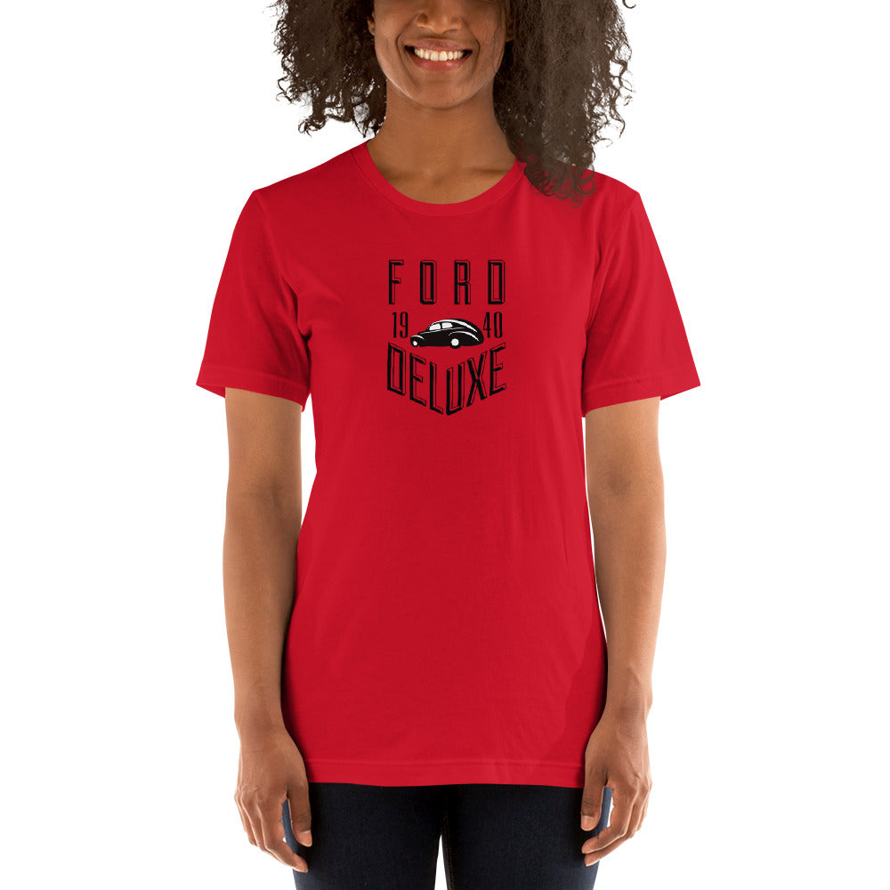 Unisex t-shirt Kukloso Ford Deluxe v Black - Free Shipping