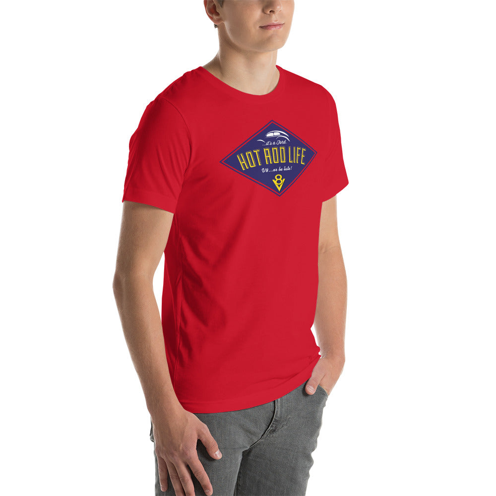 Unisex t-shirt Kukloso Hot Rod Life - Free Shipping