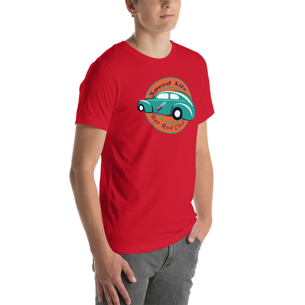 Unisex t-shirt Kukloso 'Speed Life' Hot Rod Club - Free Shipping