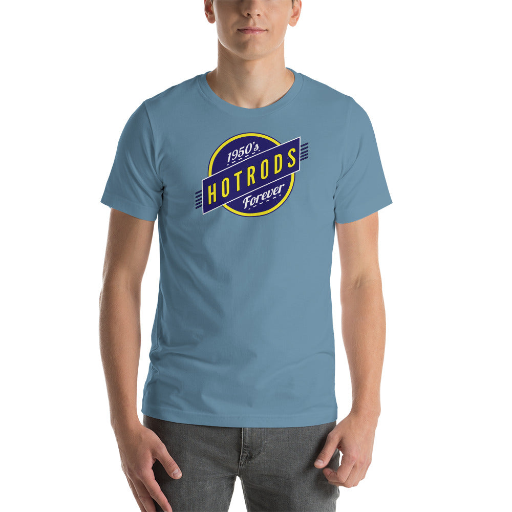Unisex t-shirt Kukloso 1950's Hot Rods Forever No 2 - Free Shipping