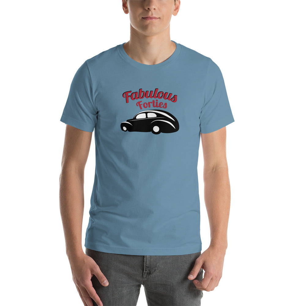 Unisex t-shirt Kukloso Fabulous Forties Red - Free Shipping