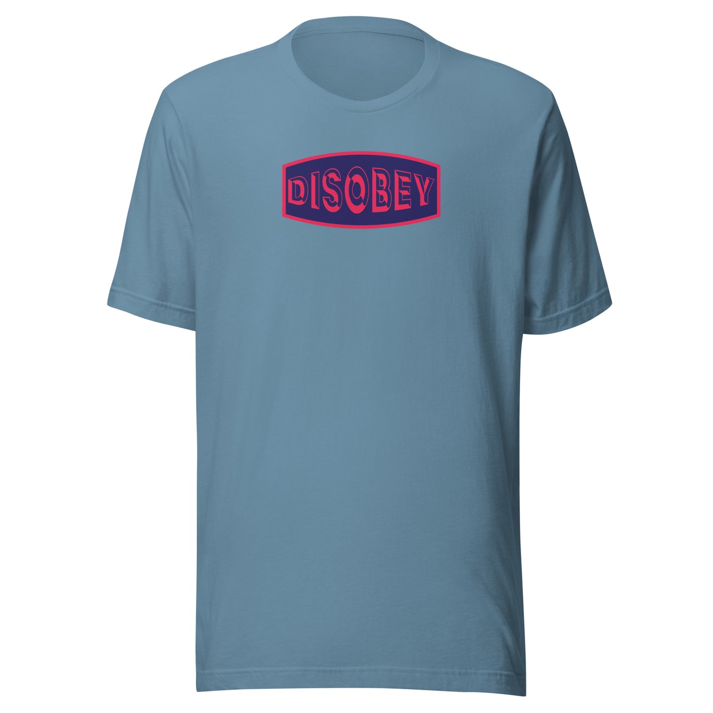 Unisex t-shirt Kukloso Disobey Navy/Dark Pink - Free Shipping