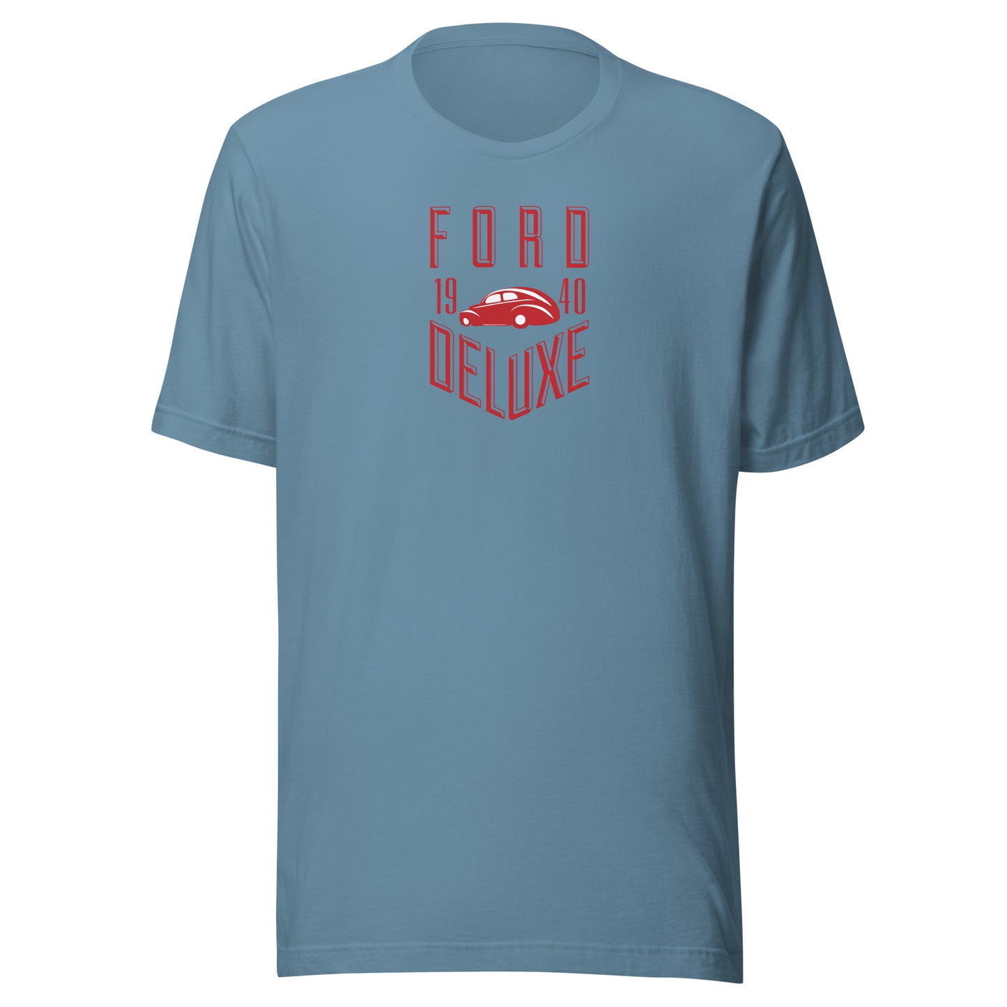 Unisex t-shirt Kukloso Ford Deluxe v Red - Free Shipping