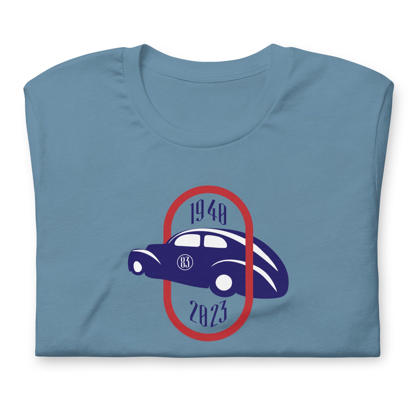 Unisex t-shirt Unisex t-shirt Kukloso 1940 Red White Blue - Free Shipping