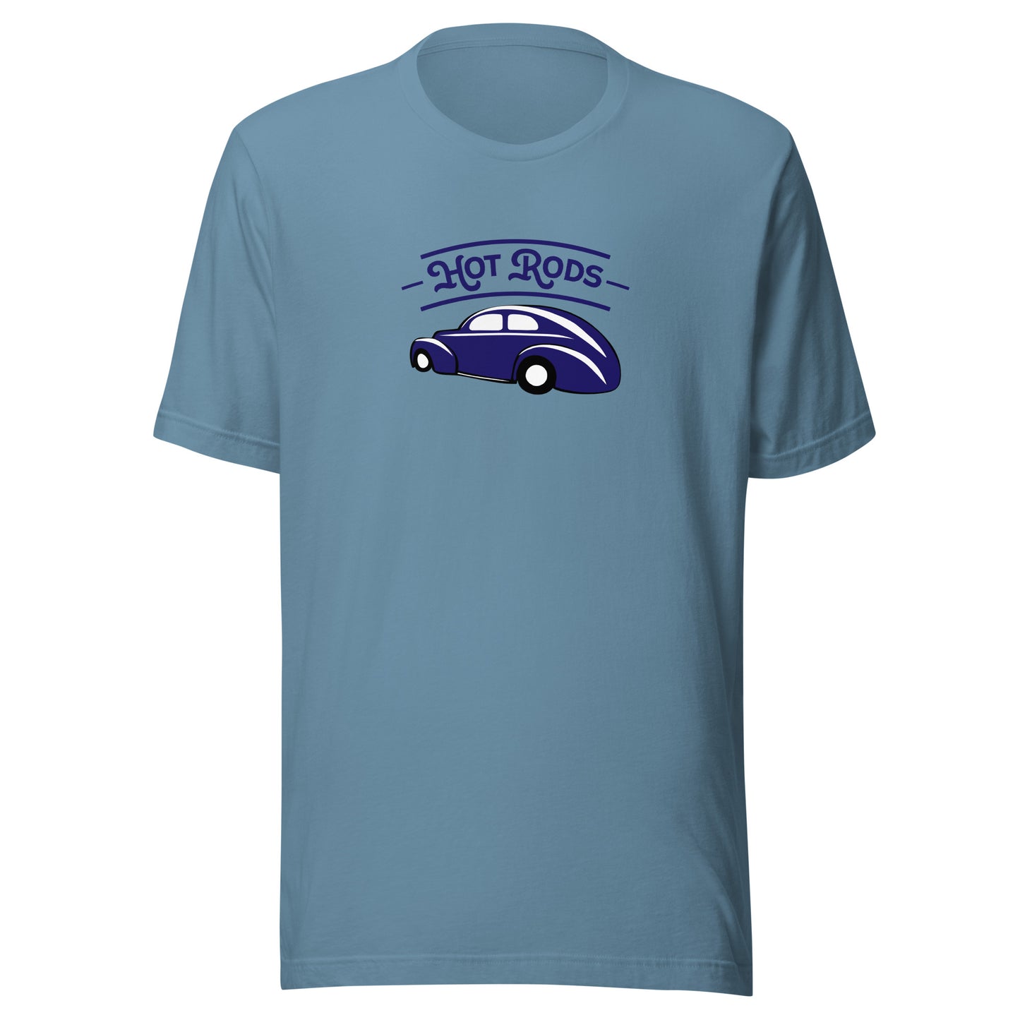 Unisex t-shirt Kukloso Hot Rods No 2 Navy - Free Shipping