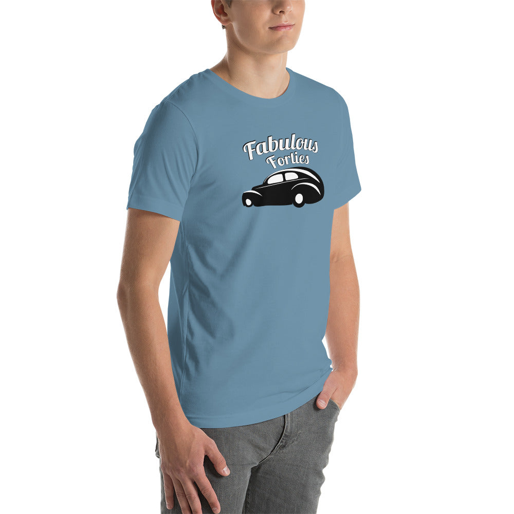Unisex t-shirt Kukloso Fabulous Forties White - Free Shipping