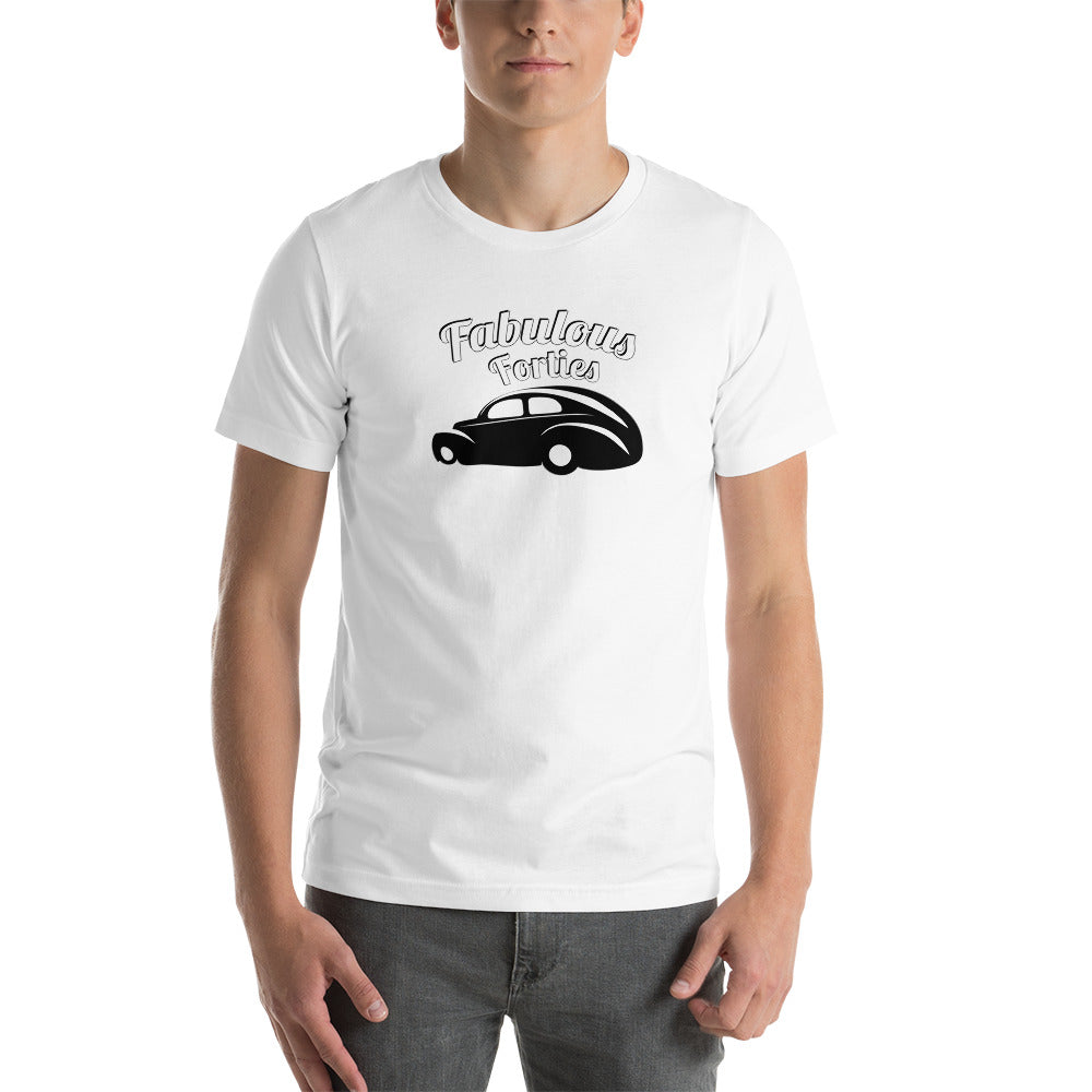 Unisex t-shirt Kukloso Fabulous Forties White - Free Shipping