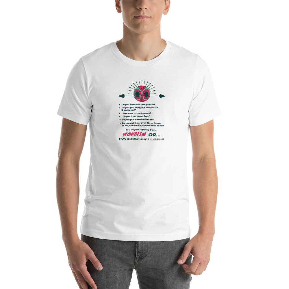 Unisex t-shirt Kukloso 'Wokeism' or 'EVS' - Free Shipping