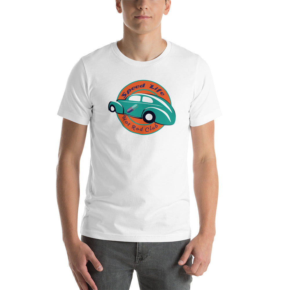 Unisex t-shirt Kukloso 'Speed Life' Hot Rod Club - Free Shipping