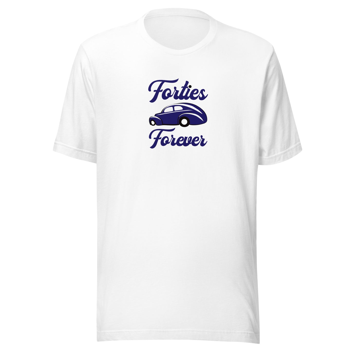 Unisex t-shirt Kukloso Forties Forever Navy - Free Shipping
