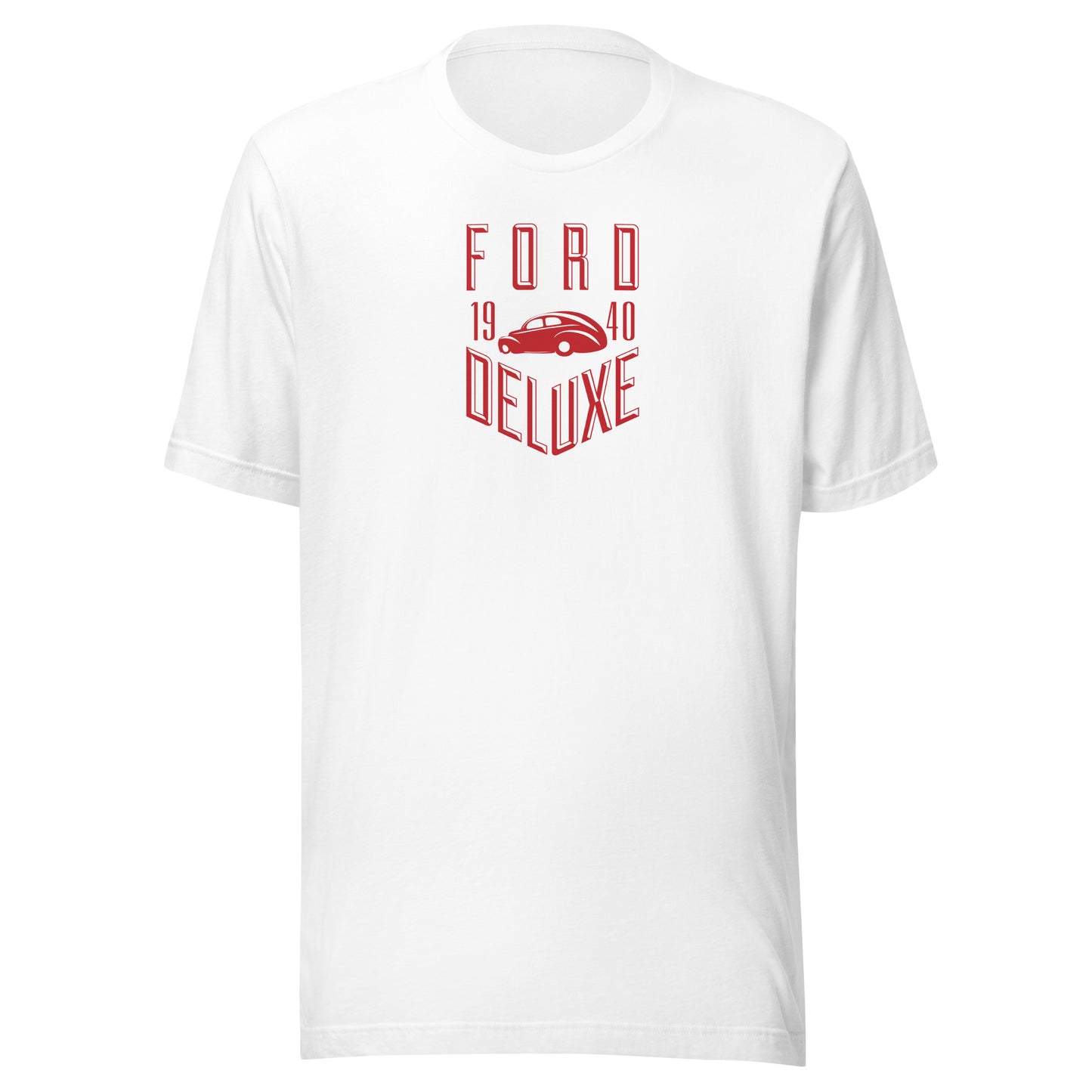 Unisex t-shirt Kukloso Ford Deluxe v Red - Free Shipping
