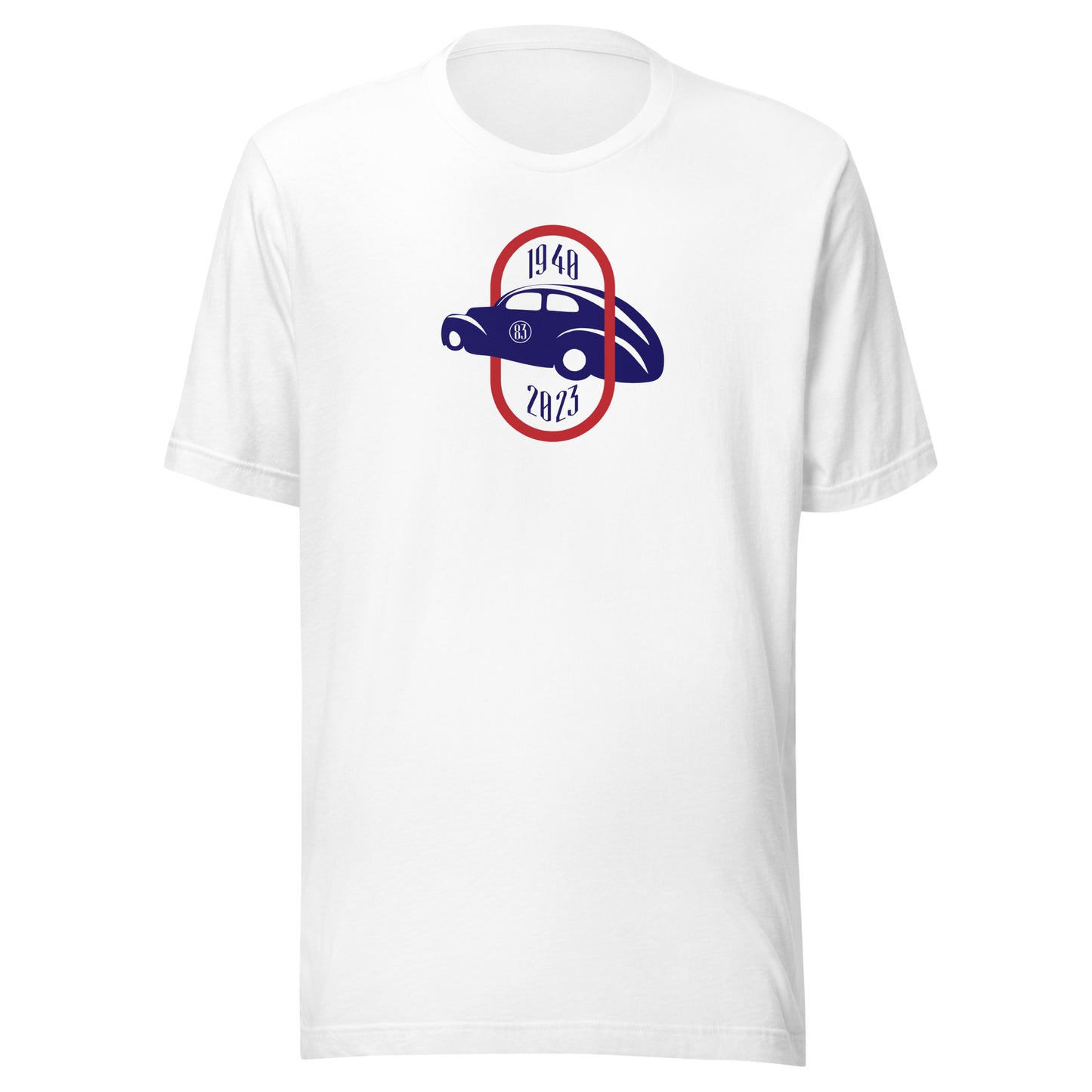 Unisex t-shirt Unisex t-shirt Kukloso 1940 Red White Blue - Free Shipping