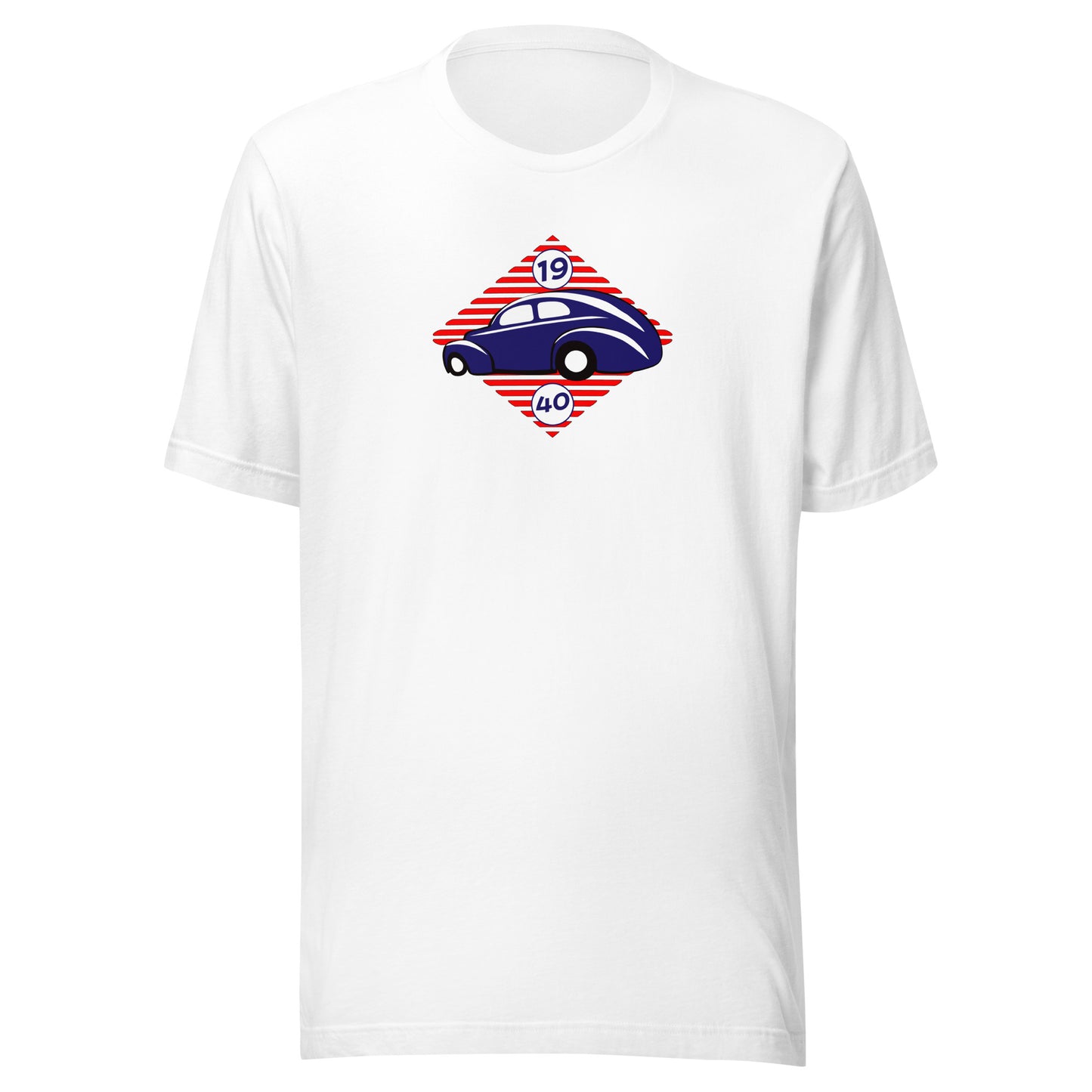 Unisex t-shirt Kukloso 1940 Red Diamond Navy No 1 - Free Shipping