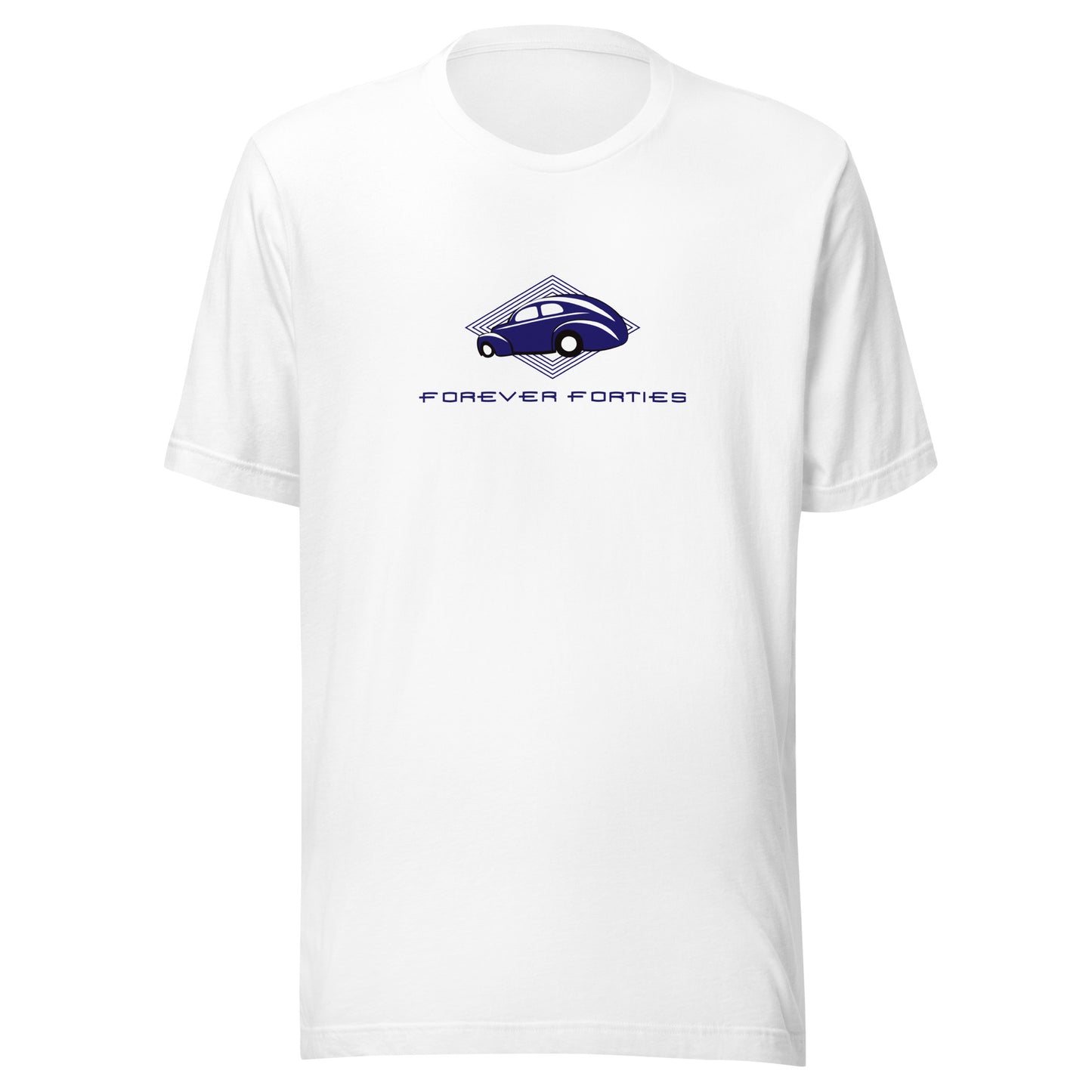 Unisex t-shirt Kukloso Forever Forties Diamond Navy No 1 - Free Shipping