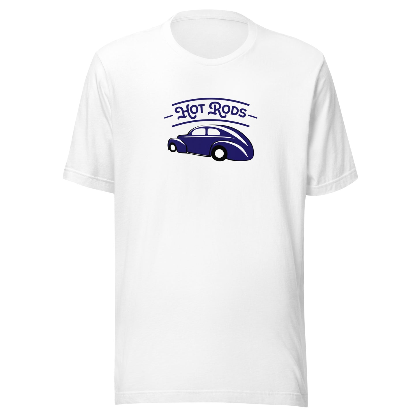Unisex t-shirt Kukloso Hot Rods No 2 Navy - Free Shipping
