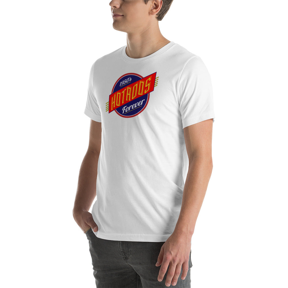 Unisex t-shirt Kukloso 1950's Hot Rods Forever No 3 - Free Shipping