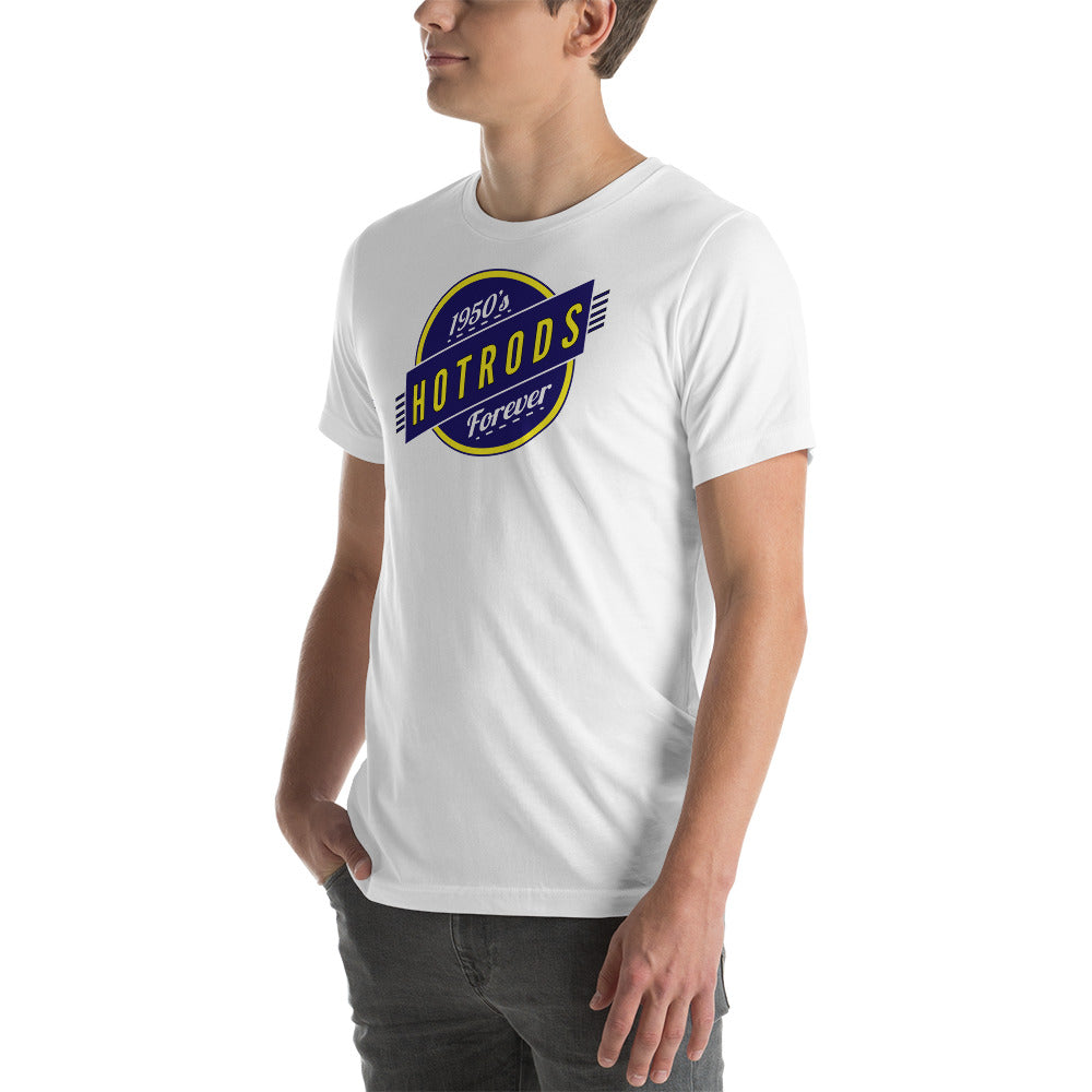 Unisex t-shirt Kukloso 1950's Hot Rods Forever No 2 - Free Shipping